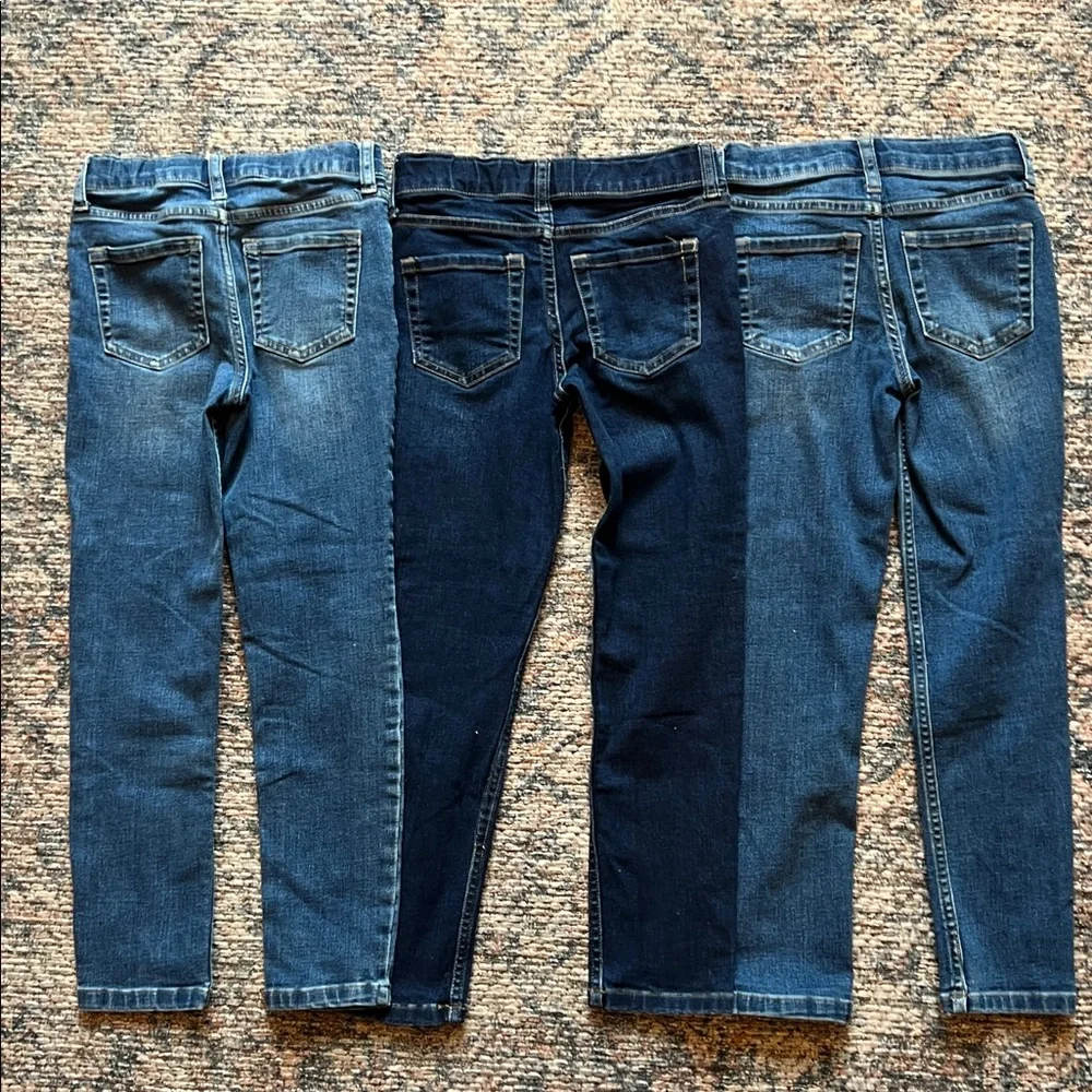 3 pairs of Primary Slim Jeans size 7 - Picture 3 of 3